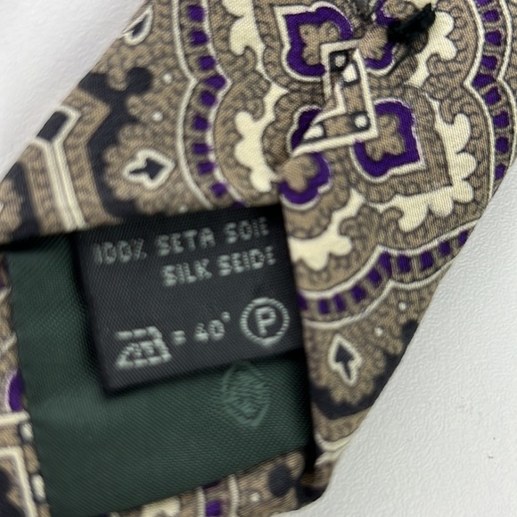 Ermenegildo Zegna Silk Tie - Picture 5 of 7